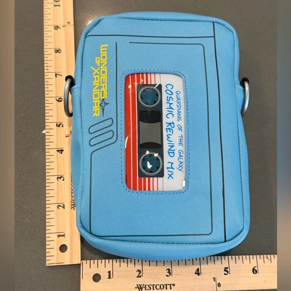 Guardians Of The Galaxy Cosmic Rewind Marvel Disney Parks Crossbody Bag EUC - Picture 10 of 10